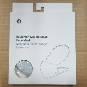 Lululemon Double Strap Mask in Silver Spoon